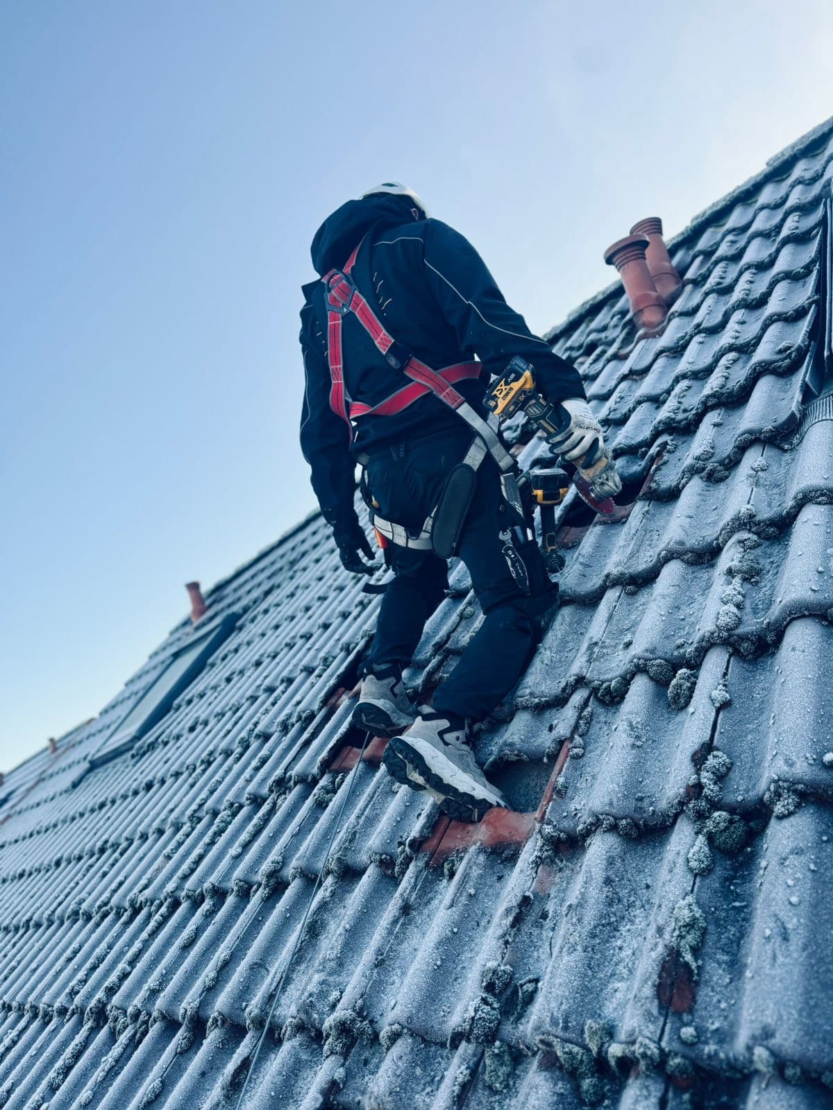 Solaranlage auf einem Privathaus von Profisolar Bau