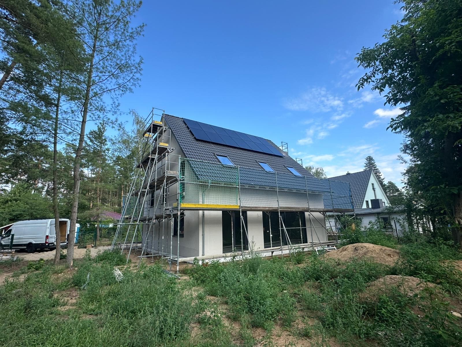 Solaranlage auf einer Dachfläche